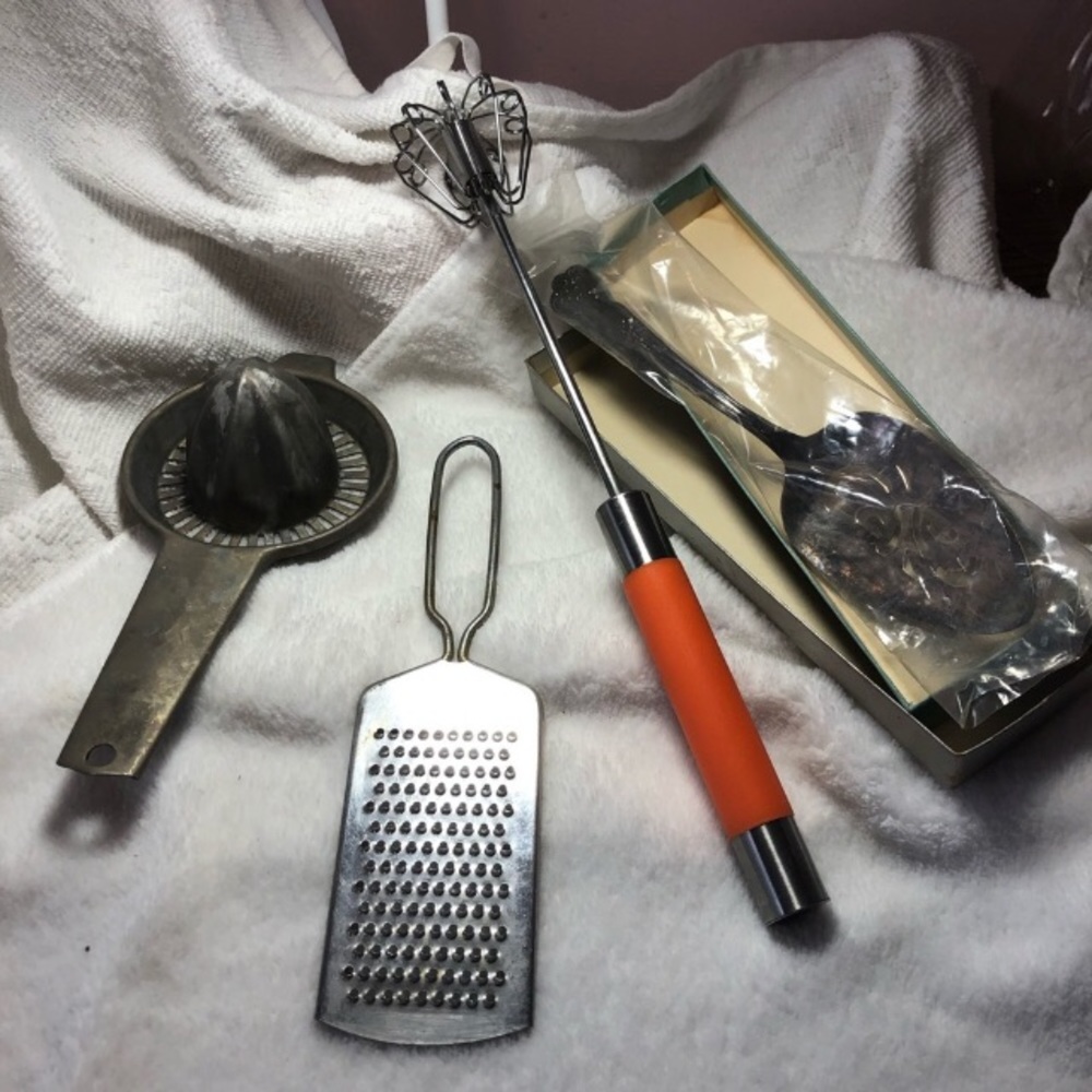 Vintage kitchen utensil bundle farmhouse assortment kitchen gadgets